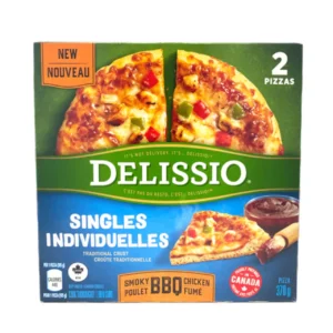 Delissio Single Serve Pizza BBQ Chicken