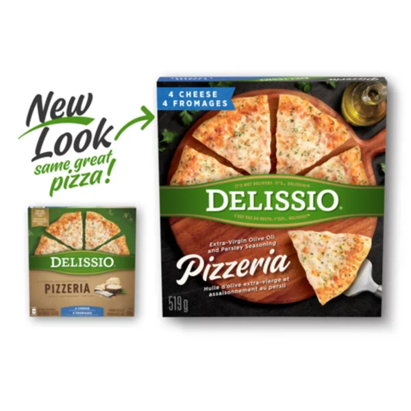 Delissio Frozen Pizza Pizzeria 4 Cheese 12-Inch 519 g - Image 6