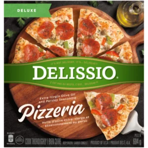 Delissio Frozen Pizza Pizzeria Deluxe 604 g