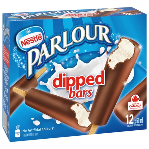 Nestlé Parlour Frozen Dessert Bars Dipped 12 x 60 ml - Image 2