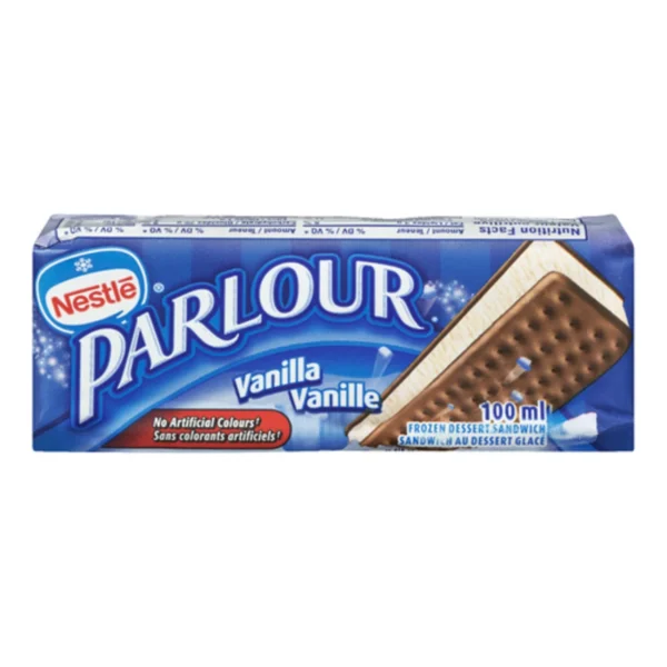 Nestle Parlour Ice Cream Sandwich Vanilla 100 ml - Image 2