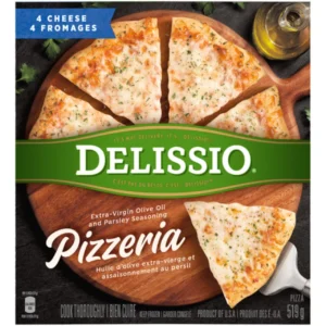 Delissio Frozen Pizza Pizzeria 4 Cheese 12-Inch 519 g