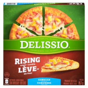 Delissio Frozen Rising Crust Pizza Hawaiian 12 Inch 857 g