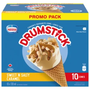 Drumstick Ice Cream Sweet N' Salty Caramel 10 x 130 ml