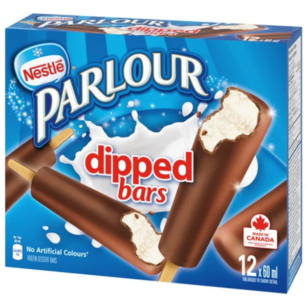 Nestlé Parlour Frozen Dessert Bars Dipped 12 x 60 ml - Image 2