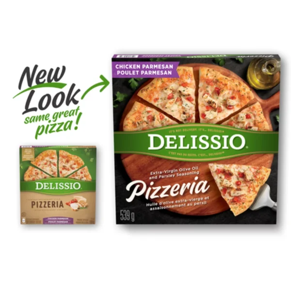 Delissio Frozen Pizza Pizzeria Chicken Parmesan 539 g - Image 2
