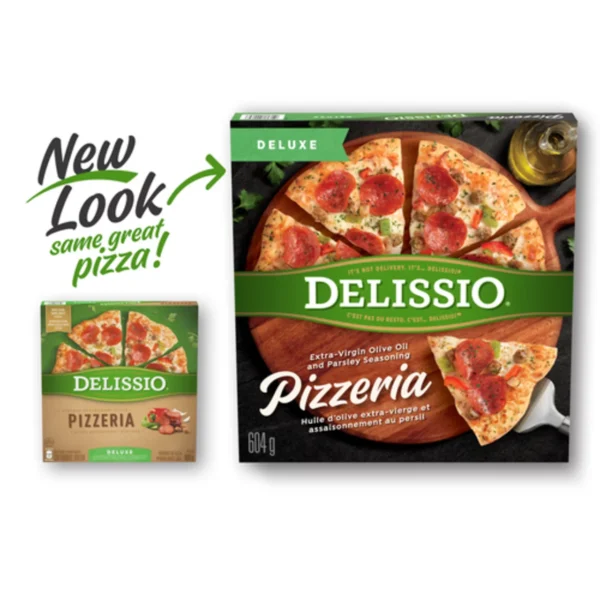 Delissio Frozen Pizza Pizzeria Deluxe 604 g - Image 2