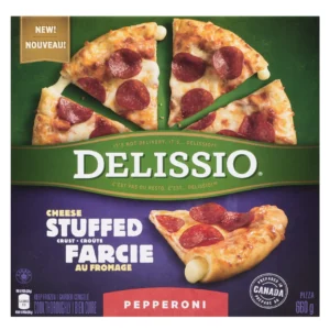 Delissio Stuffed Crust Frozen Pizza Pepperoni 660 g