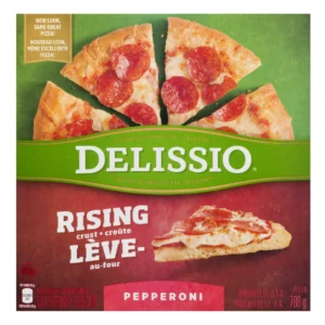 Delissio Rising Crust Frozen Pizza Pepperoni 12 Inch 788 g