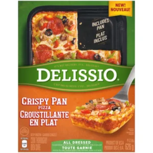 Delissio Frozen Crispy Pan Pizza All Dressed 626 g