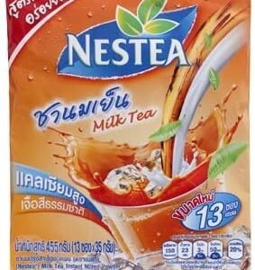 Nestea - 3 in 1 Instant Milk Tea 455 Grams (13 Sachets X 35g.) Product of Thailand