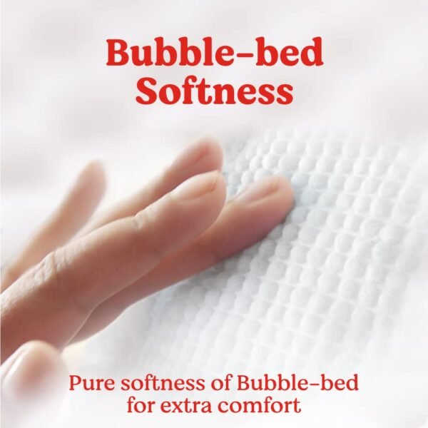 Huggies Dry Pants, Large (L) Size Baby Diaper Pants, 21 count, with Bubble Bed Technology for comfort - Image 7