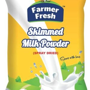 Farmer Fresh All-Natural Skimmed Milk Powder - 1kg Pack, 100% Pure Non-Fat Dry Milk - Ideal for Tea, Coffee & Daily Use