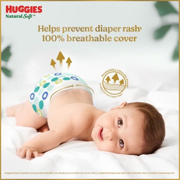 Huggies Dry Pants, Large (L) Size Baby Diaper Pants, 21 count, with Bubble Bed Technology for comfort - Image 4