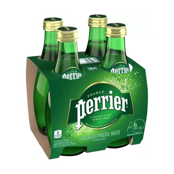 Perrier Sparkling Natural Mineral Water, 11 Oz Glass Bottles - (Pack of 12) - (Total of 132 Fl Oz) - Image 2