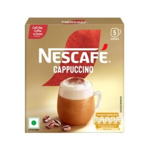 Nescafe Cappuccino | Frothy Delicious Coffee | Instant Coffee Premix Powder Just Add Hot Water | 125g