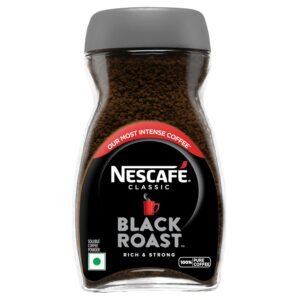 Nescafe Classic Black Roast Instant Coffee | Roasted Longer For A Stronger Cup