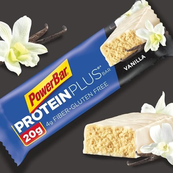 PowerBar Protein Plus Bar, Vanilla, 2.11 Ounce (15 Bars) - Image 2
