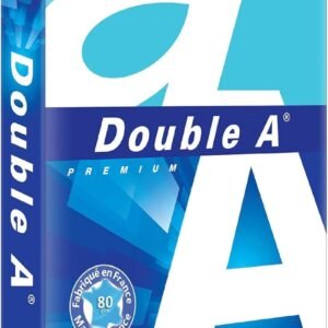Double A4 Ream Paper, A4 80 GSM, 1 Ream, 500 Sheets