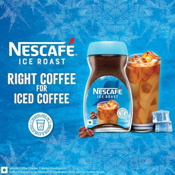 NESCAFE Ice Roast | Instant Coffee Powder for Cold Coffee Lovers - Image 3