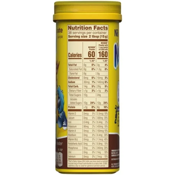 Nesquik Chocolate Powder Drink Mix 20.1 oz. - Image 2