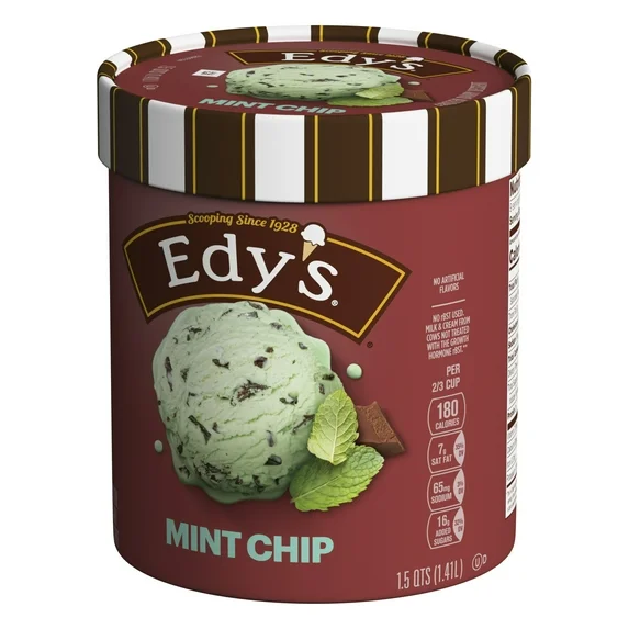 Edy's/Dreyer's Mint Chip, 1.5 Qt - Image 3