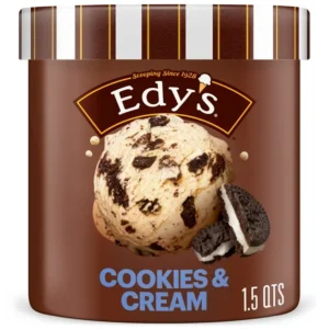 Edy’s/Dreyer’s Cookies & Cream, 1.5 Qt