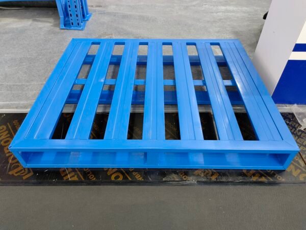 NERACK Best-Selling Durable Euro Epal Steel Pallet 1200 X 1000 Standard Size Stackable Metal Cargo & Storage Equipment