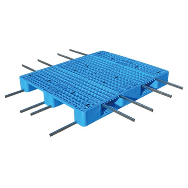 Euro Pallets 1200*800*150mm Hot Sale Steel Reinforced Epal Euro Pallets Three Runners Euro HDPE Quality Plastic Pallet