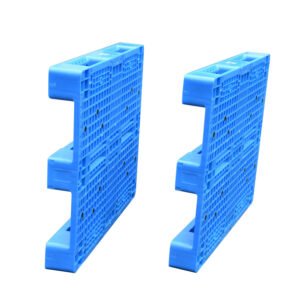 EPAL Certified Plastic Euro Pallet Fire Retardant Conductive Options Interchangeable with Wooden EUR Pallets in Logistics System