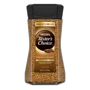 Nescafé Taster's Choice French Roast, Medium Dark Roast Instant Coffee, 7 oz