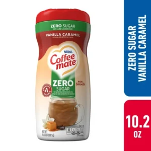 Coffee mate Vanilla Caramel Sugar-Free Powder Coffee Creamer, 10.2 oz