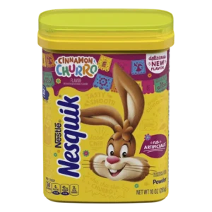 (3 pack) Nestle Nesquik Cinnamon Churro Powder, Drink Mix, 10 oz Can