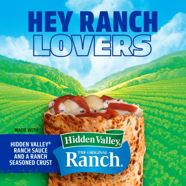 Hot Pockets Ranch Lovers Pepperoni Lovers, Hidden Valley Ranch, Sandwich Snacks, 17 oz, 4 pack (Frozen) - Image 5